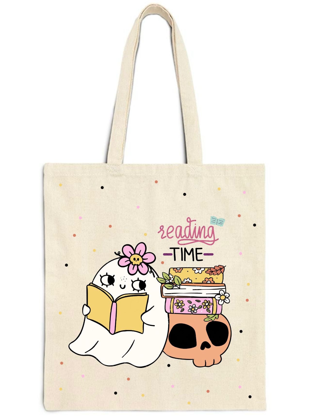 Reading Time Tote Bag