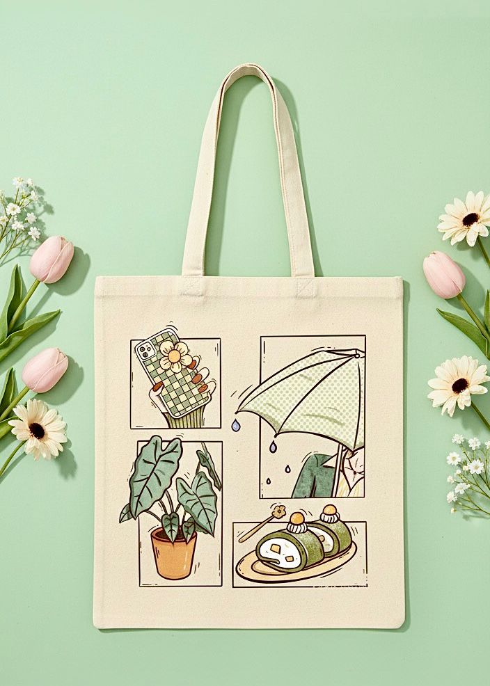 Illustrative Tote Bag