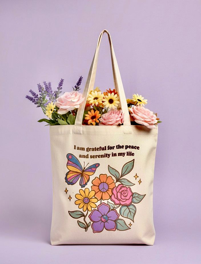 Peace And Serenity Tote Bag