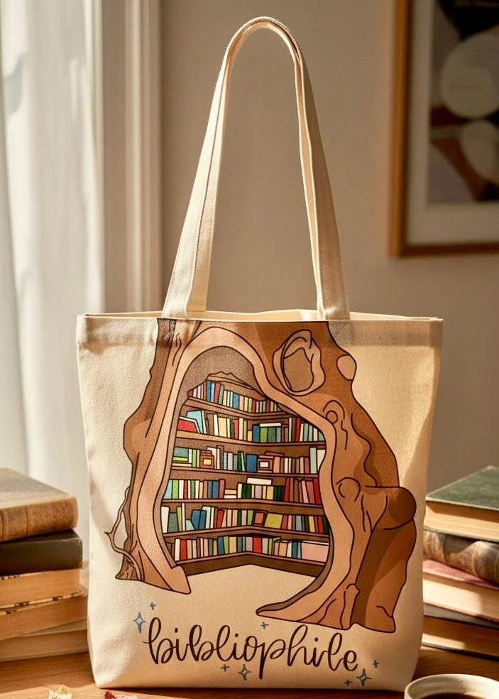 Bibliophile Tote Bag