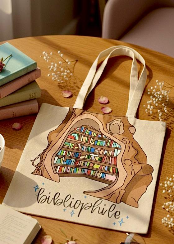 Bibliophile Tote Bag