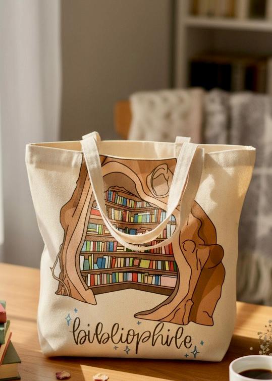 Bibliophile Tote Bag