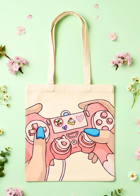 Gamer Girl Tote Bag
