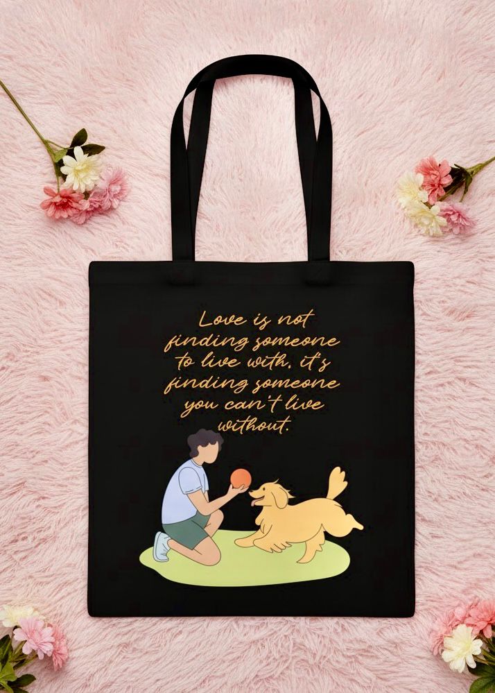Dog Love Tote Bag